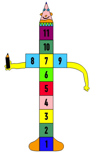 Bleistift (109632) aus Thermoplastik Bleistift (109632) aus Thermoplastik