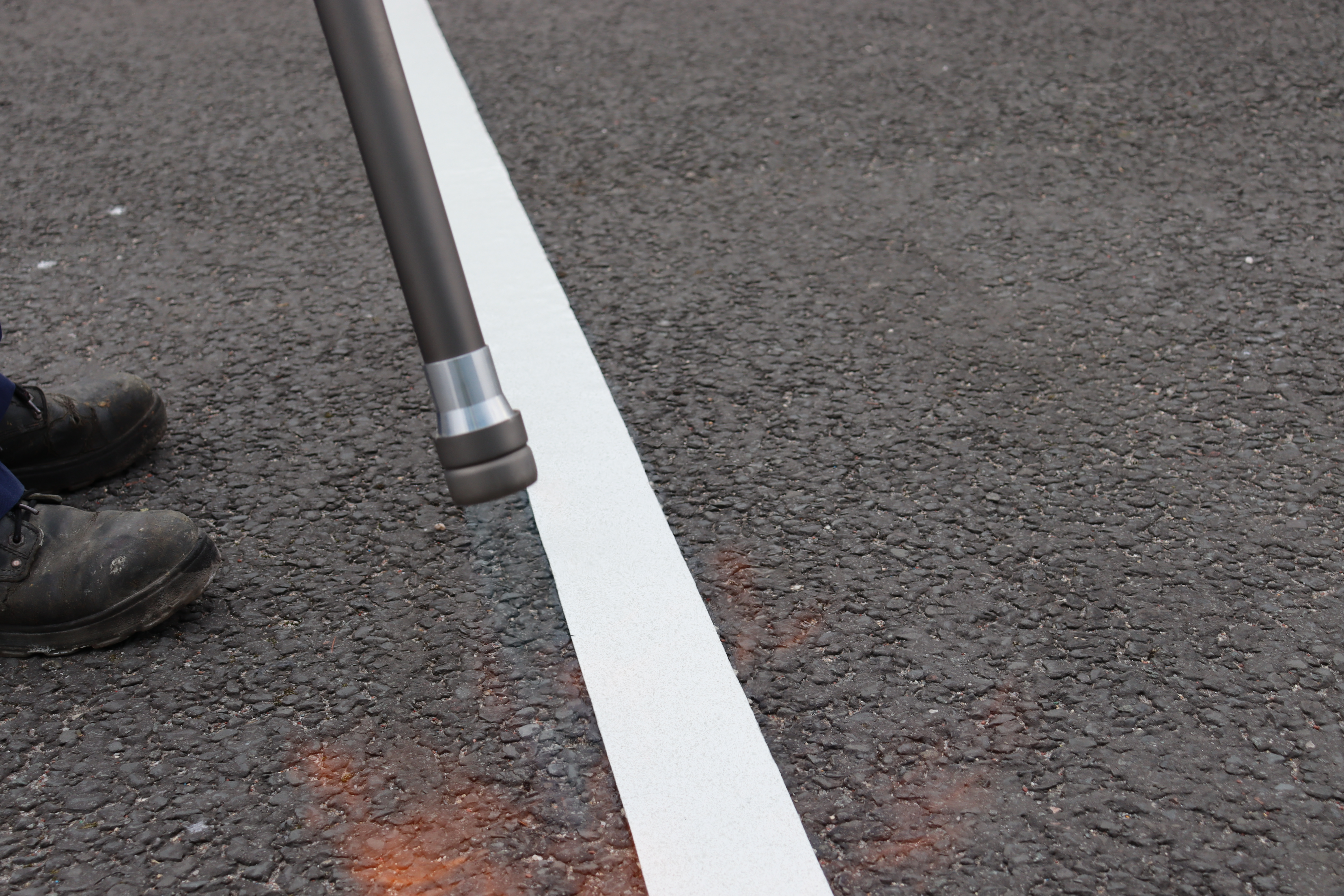 Markierungslinien aus Thermoplastik Preformed ECO Rolls