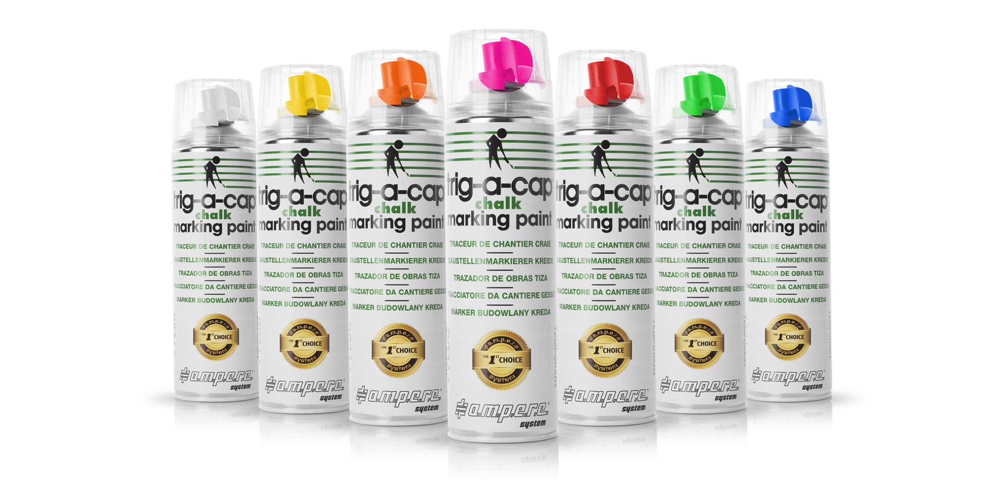 Trig-a-Cap-Chalk_Sortiment_1 Sortimentsbild 7 Farben lieferbar