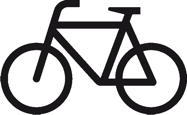 radfahrer-symbol-aus-thermoplastik Radfahrer - Symbol aus Thermoplastik
