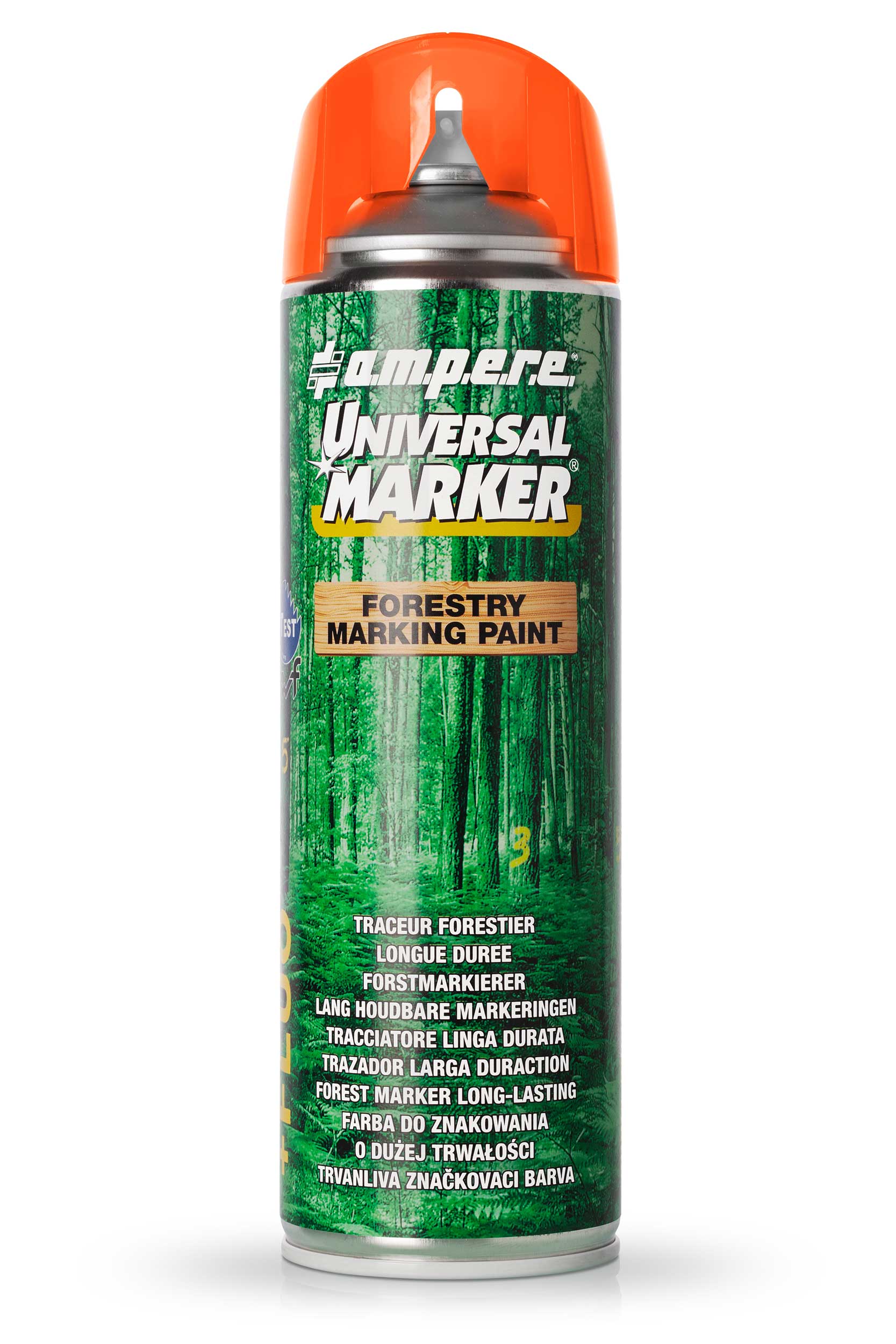 Universal-Marker-Rot-Fluo Forst Universal Marker - 12 Dosen/Karton