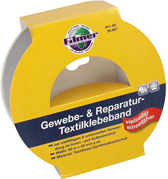 Gewebeband silber Panzerband Steinband Panzertape