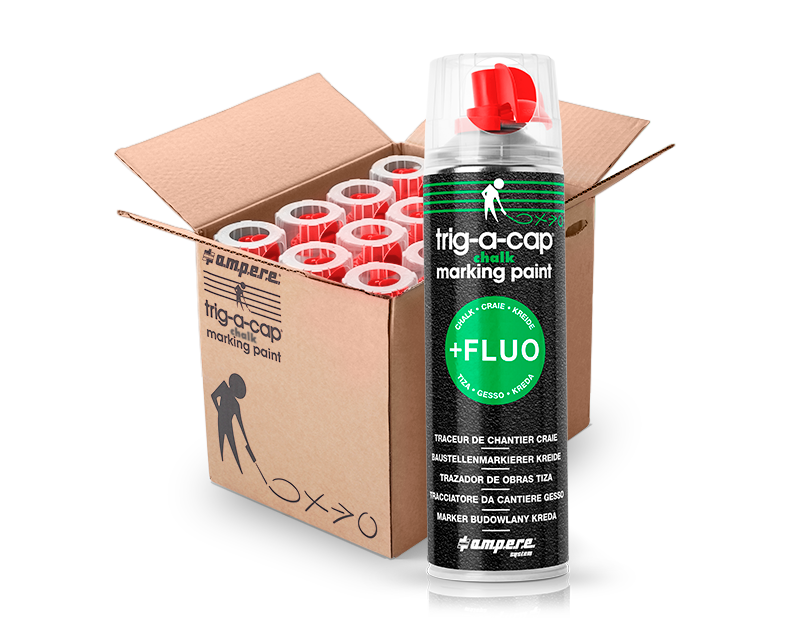 Kreidespray trig-a-cap ® chalk - 12 Dosen/Karton