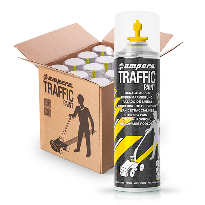 Traffic Paint Karton gelb