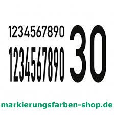 zahlen-aus-thermoplastik Ziffern / Zahlen
