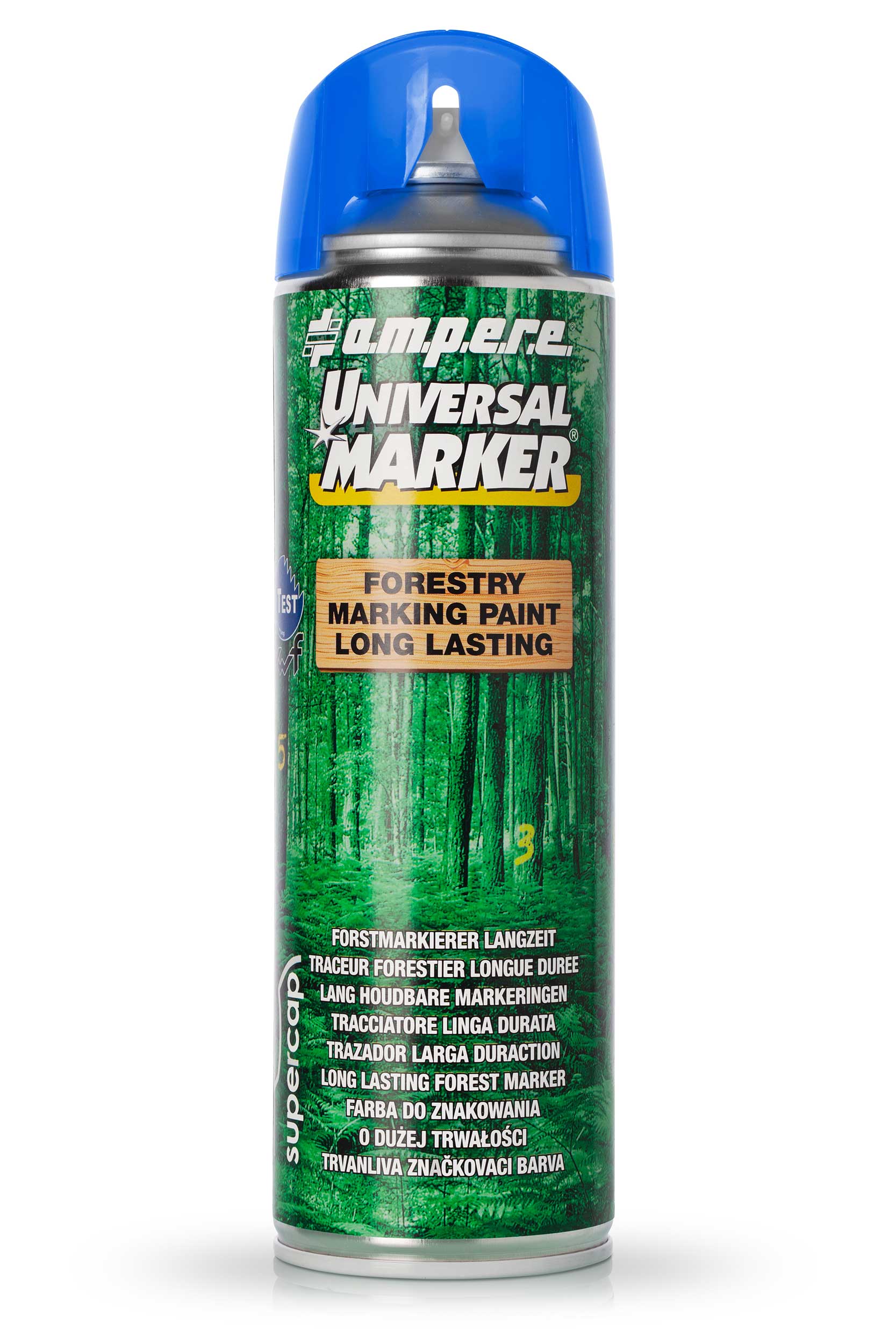 Universal-Marker-Long-Lasting-Blau Forstmarker Universal Marker Langzeit - 12 Dosen/Karton
