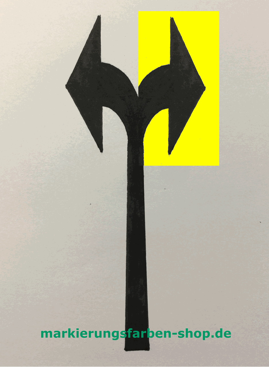 zusatzpfeil-zum-abbiegepfeil-links-aus-thermoplastik