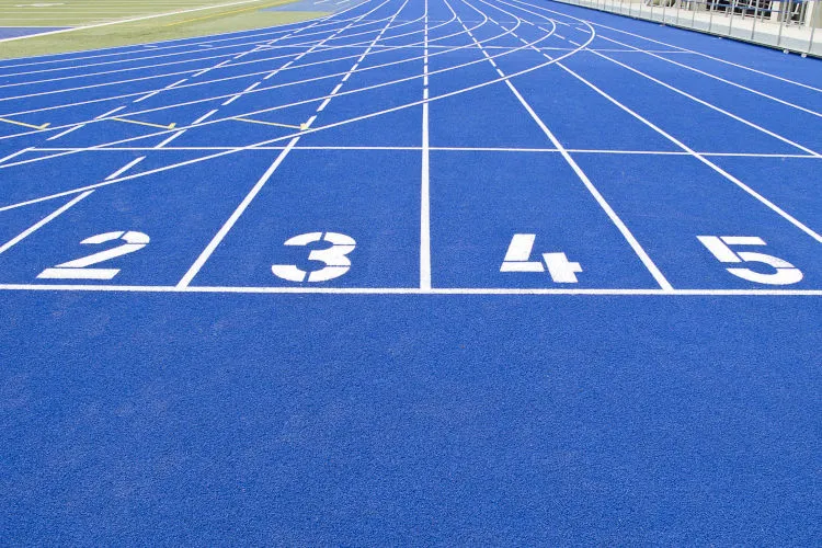2-K Sportplatzfarbe für Tartan inkl. Härter